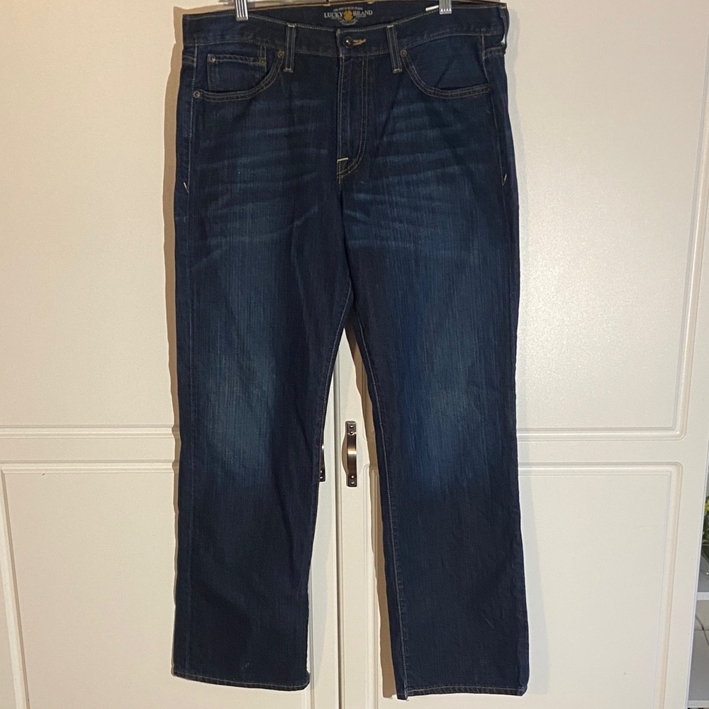 Lucky Brand Men's Indigo Straight Leg Jeans